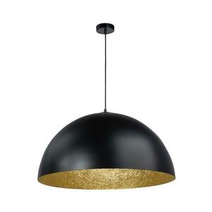 SFERA lógó 1xE27/60W/230V, 50 cm átmérő, fekete/arany 30137 kép