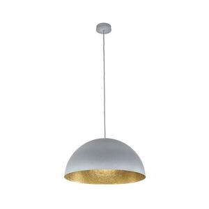 SFERA függeszték 1xE27/60W/230V, 35 cm átmérő, szürke/arany 30147 kép