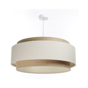 DOBLO lógó 1xE27/60W/230V krém/beige, kábel függeszték DUM kép