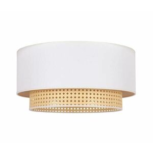 BOHO stropní svítidlo 1xE27/15W/230V, pr. 45 cm, krémová/ratan 89729 kép