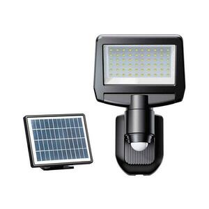 Greenlux LED Napelemes reflektor érzékelővel TOMI LED/10W/7, 4V 1800 mAh IP44 fekete kép