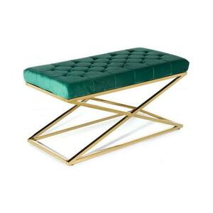 HowHomely Steppelt pad SALIBA 50x97 cm arany/zöld IH kép