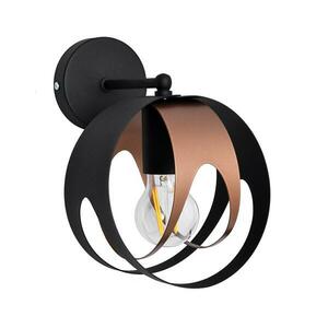 Fali lámpa MOONLIGHT 1xE27/15W/230V fekete/réz KK kép