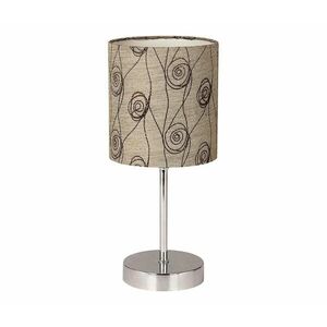 Asztali lámpa EMILY 1xE14/40W/230V bézs/fényes króm 41 kép