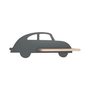 LED gyerekszoba falilámpa polccal CAR LED/5W/230V szürke/fa 21 kép