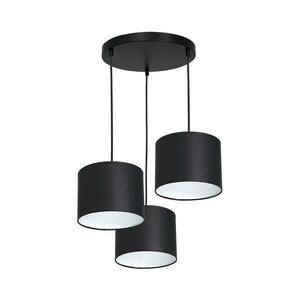 Csillár zsinóron ARDEN 3xE27/60W/230V fekete/fehér 3475 kép
