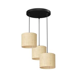 Csillár zsinóron RATTAN 3xE27/60W/230V rattan 5282 kép