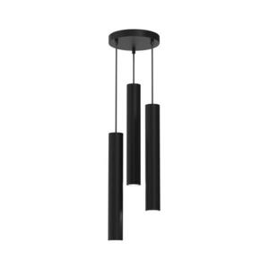 Csillár zsinóron HUDSON 3xGU10/8W/230V fekete MLP8793 kép