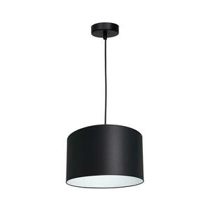 Csillár zsinóron ARDEN 1xE27/60W/230V á. 25 cm fekete/fehér 3472 kép