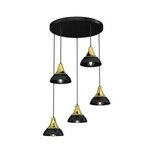 Csillár zsinóron NERGIS 5xE27/60W/230V 3694 kép