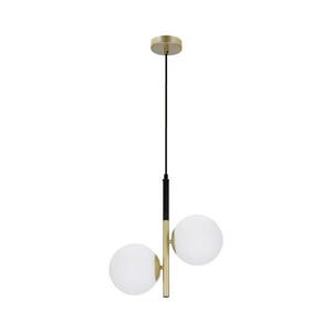 Csillár zsinóron DUO 2xE14/40W/230V arany/fekete 32 kép