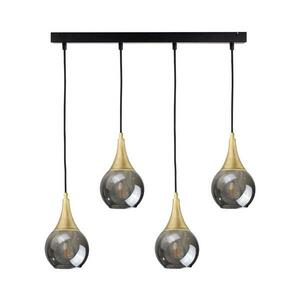 Keter Lighting Csillár zsinóron LACRIMA SMOKY 4xE27/60W/230V 2132 kép