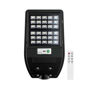 LED napelemes utcai lámpa VIA 50W/5000 mAh 3, 2V 6000K IP65 + DO EKO9093 kép