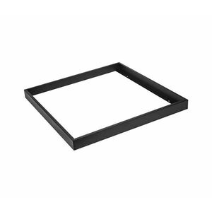 Fém keret LED panelek beépítéséhez 600x600 mm fekete 035050_FRAME_BLACK kép