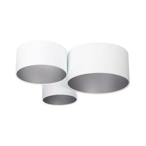 Mennyezeti lámpa SPACE 3xE27/60W/230V fehér/ezüst 080 kép
