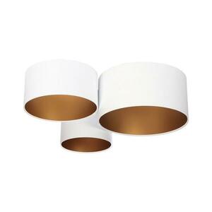 Mennyezeti lámpa SPACE 3xE27/60W/230V fehér/arany 080 kép