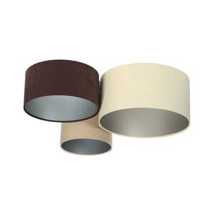 Mennyezeti lámpa SPACE 3xE27/60W/230V krém/barna/bézs 080 kép