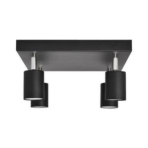LED Spotlámpa TUNE 4xGU10/4, 8W/230V fekete R kép