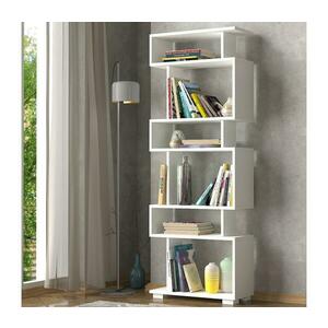 Könyvespolc BLOK 165x60 cm fehér 745DCD3605 kép