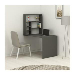 Munkapad polccal SEDIR 154, 2x90 cm antracit 550ARN1110 kép