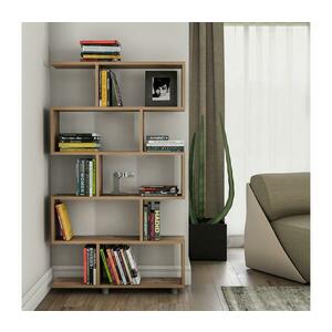 ELIF könyvszekrény 156x90 cm barna 854KLN4308 kép