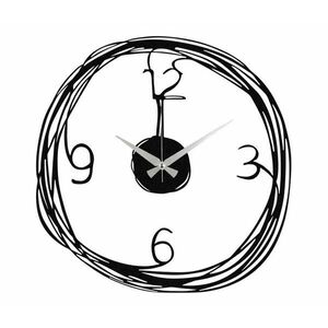 Falióra 48 cm 1xAA fekete 279ENZ1430 kép