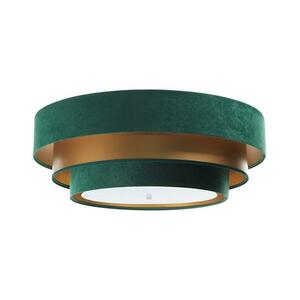 TRINITI mennyezeti lámpa 2xE27/60W/230V zöld/arany 050 kép