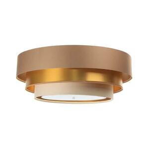 TRINITI mennyezeti lámpa 2xE27/60W/230V barna/arany/beige 050 kép
