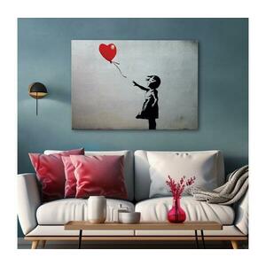 Fali festmény vásznon 50x70 cm fekete/szürke 966BRS1111 kép