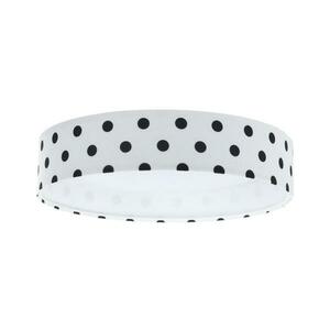 LED mennyezeti lámpa GALAXY KIDS LED/24W/230V pöttyös fehér/fekete kép