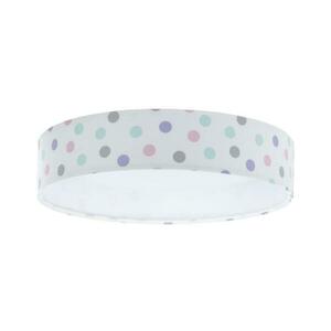 LED mennyezeti lámpa GALAXY KIDS LED/24W/230V színes pöttyökkel kép