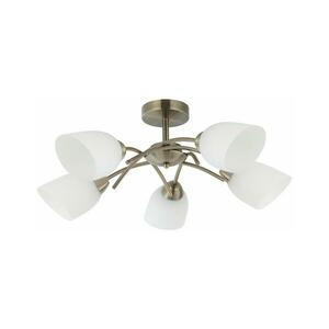 Felületre szerelhető csillár DONNA 5xE27/60W/230V patina LM kép