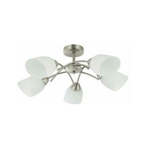 Felületre szerelhető csillár DONNA 5xE27/60W/230V nikkel LM kép