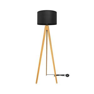 Állólámpa ALBA 1xE27/15W/230V fekete/tölgy S kép
