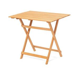 Kerti asztal 80x60 cm bükk 644MYD1122 kép