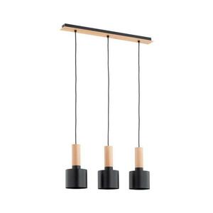 Csillár zsinóron KASTEL RETRO 3xE27/60W/230V bézs/fekete 62327 kép