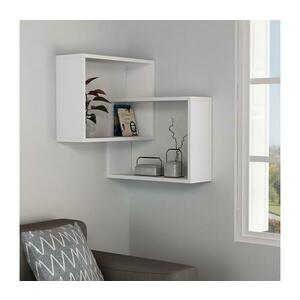 Sarki fali polc RING 68x68 cm fehér 776HMS1718 kép