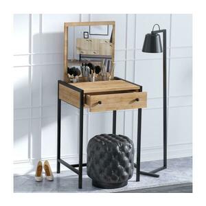 Toaletní stolek MARY 128x50 cm barna/fekete 793ELG4102 kép