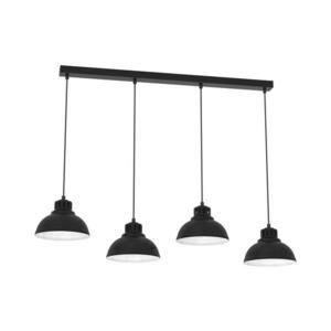 Csillár zsinóron SVEN 4xE27/15W/230V fekete 9095 kép