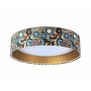 GALAXY LED 24W mennyezeti lámpa, színes, arany kivitel kép