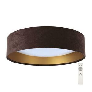 LED állítható fényerejű mennyezeti lámpa SMART GALAXY LED/24W/230V barna/arany + kép