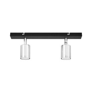 LED Spotlámpa TUNE 2xGU10/4, 8W/230V matt króm/fekete R kép