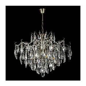 Kristály csillár láncon 6xE27/60W/230V W kép