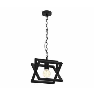 Csillár láncon ARNOLD 1xE27/60W/230V fekete MLP8562 kép