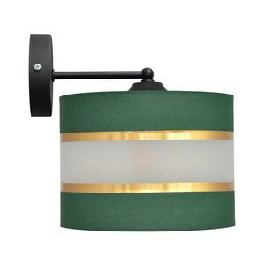Fali lámpa HELEN 1xE27/15W/230V zöld/arany KK kép