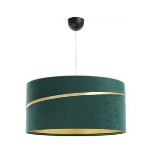 Csillár zsinóron SWING 1xE27/60W/230V zöld/arany 01A kép