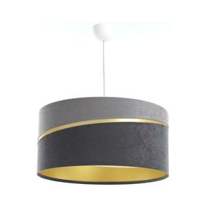 Csillár zsinóron SWING 1xE27/60W/230V szürke/arany 01A kép