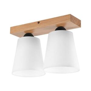 Felületre szerelhető csillár LULA 2xE27/60W/230V tölgy LM kép