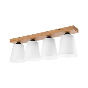 Felületre szerelhető csillár LULA 4xE27/60W/230V tölgy LM kép