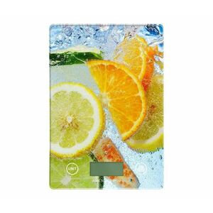 Digitális konyhai mérleg 2xAAA citrus színben OBSKWC kép